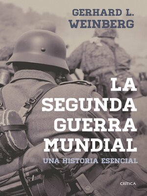cover image of La segunda guerra mundial